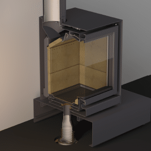 Connection to the outside air intake