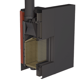 Panneau arrière isolé