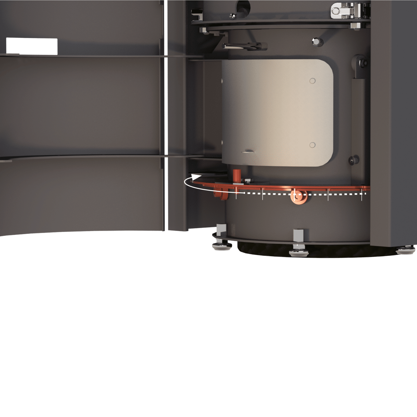 Rotation up to 360°