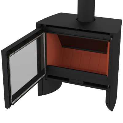 Cast iron combustion chamber